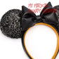 Minnie Mouse Halloween Ear Headband for Adults