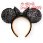 Minnie Mouse Halloween Ear Headband for Adults