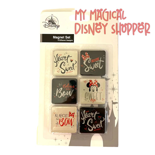 Minnie Mouse Icon Disney Magnet Set