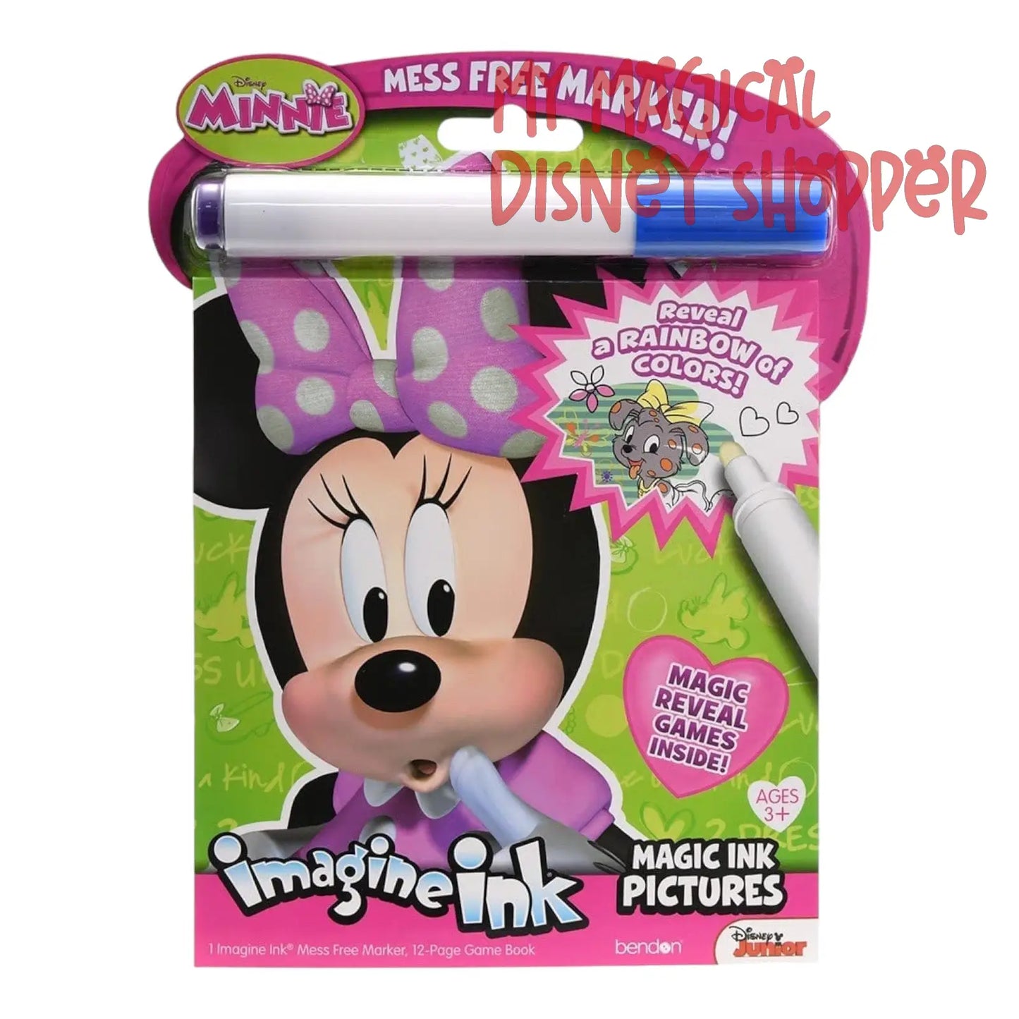 Minnie Mouse Imagine Ink Coloring Book