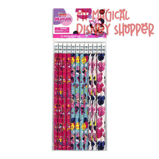 Minnie Mouse Pencils - 12 Count