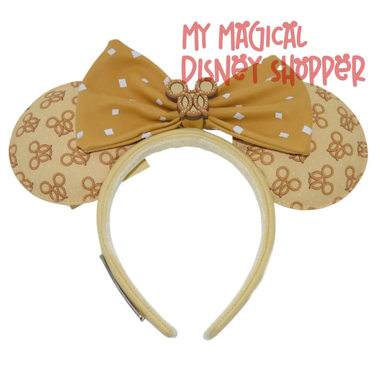 Minnie Mouse Pretzel Loungefly Ears Headband