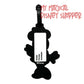 Minnie Mouse Red Dress Luggage Tag