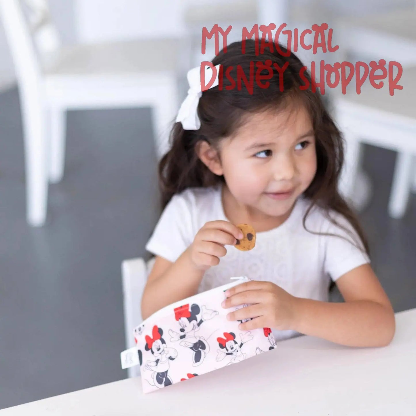 Minnie Mouse Reusable Snack Bag, Small 2-Pack