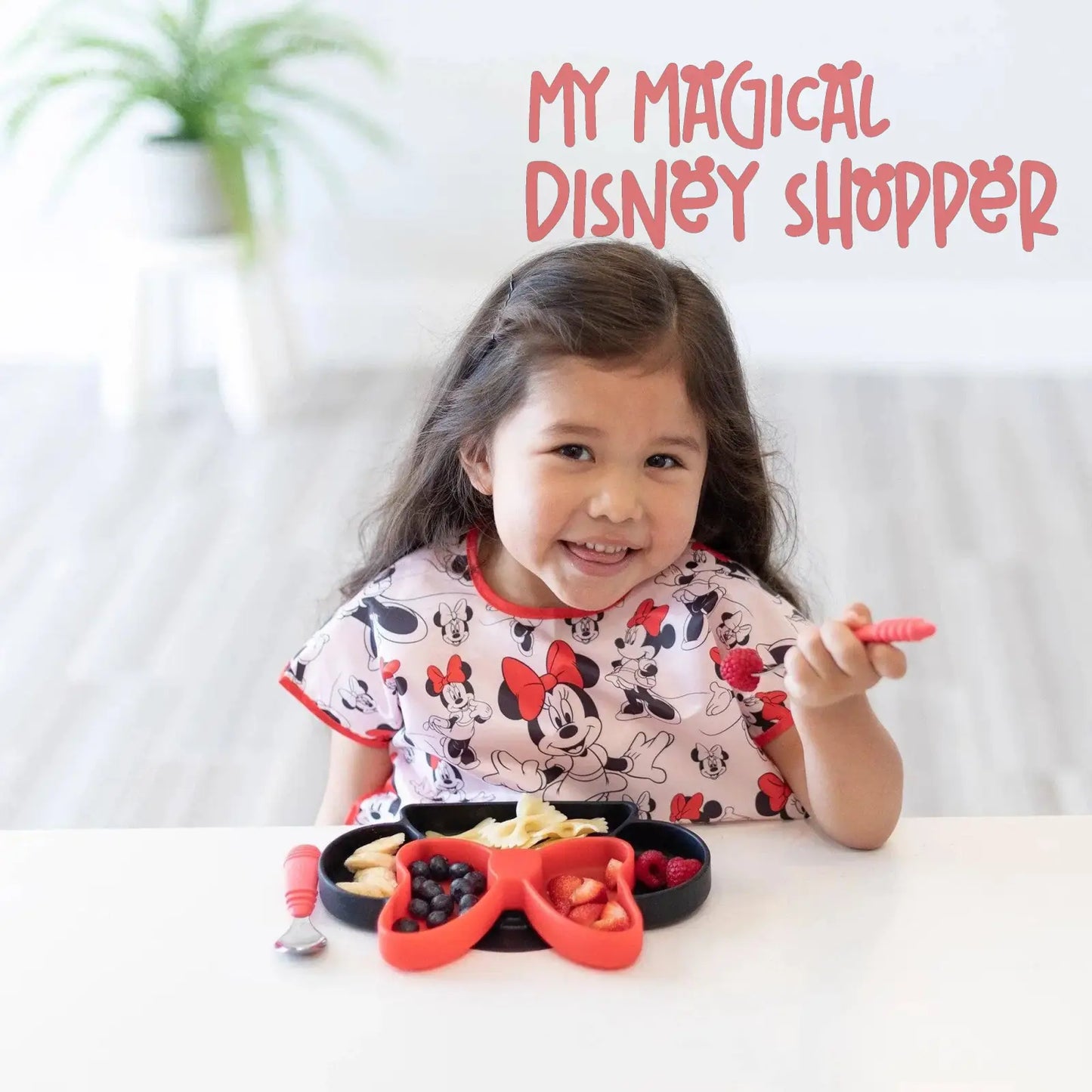 Minnie Mouse Silicone Grip Dish