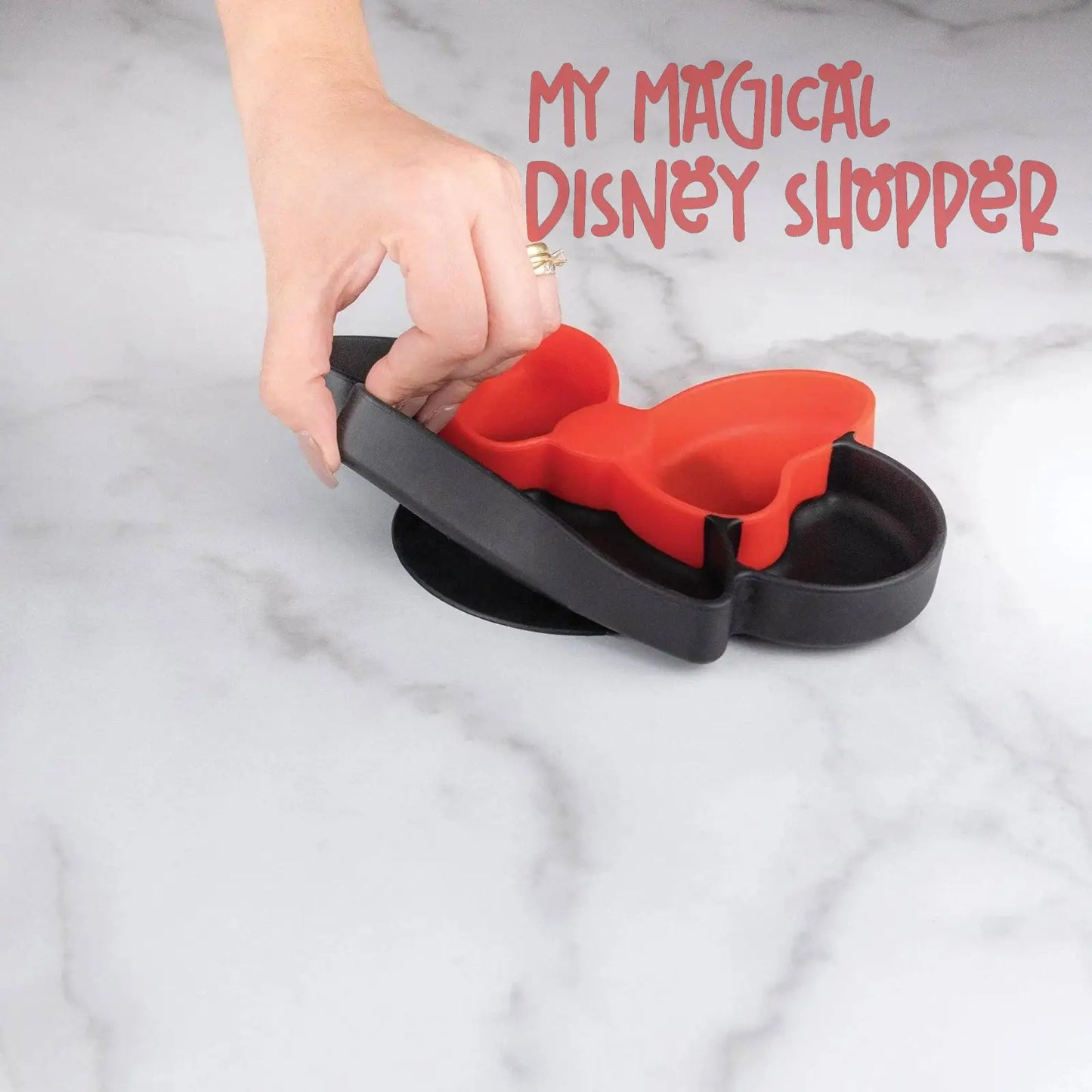 Minnie Mouse Silicone Grip Dish