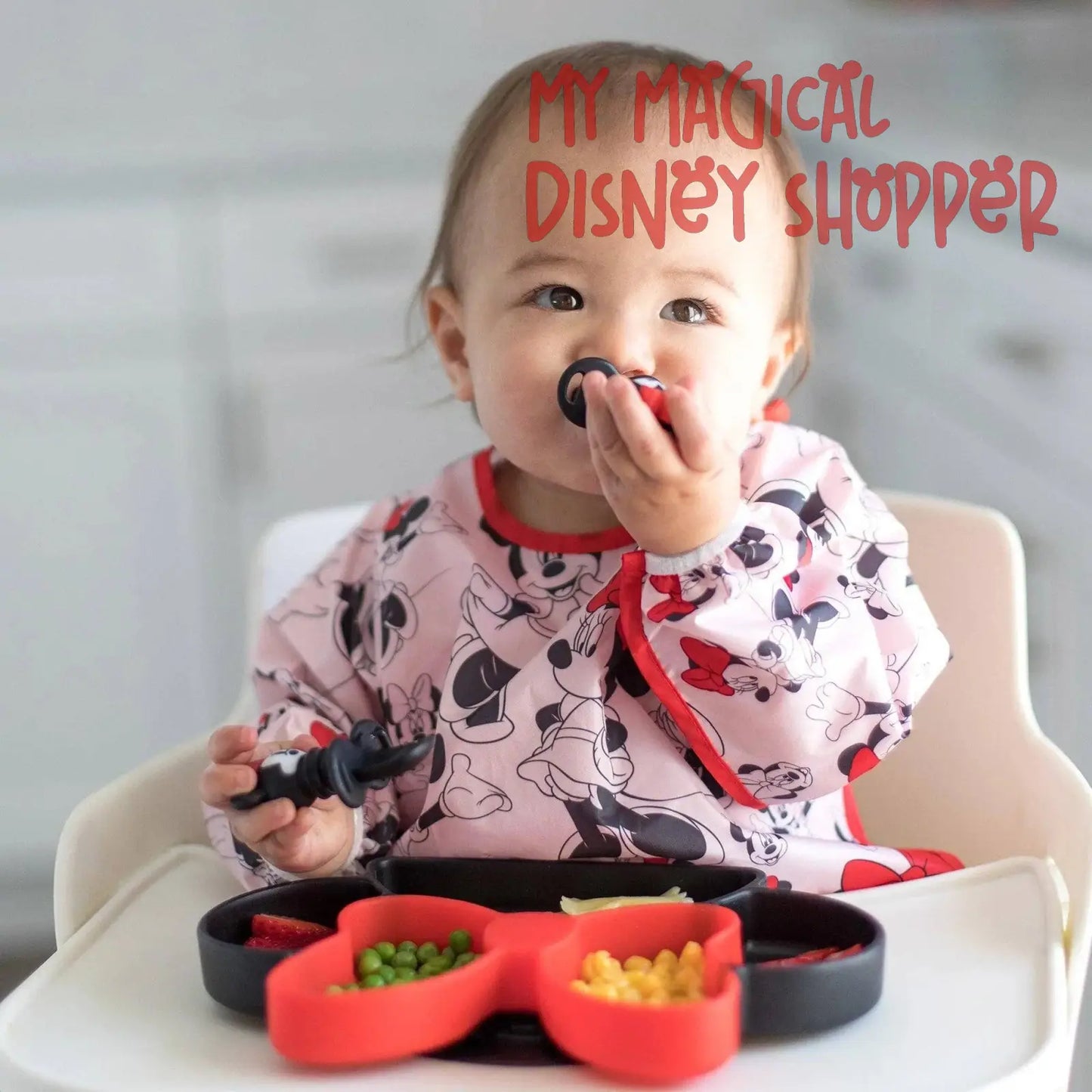 Minnie Mouse Silicone Grip Dish