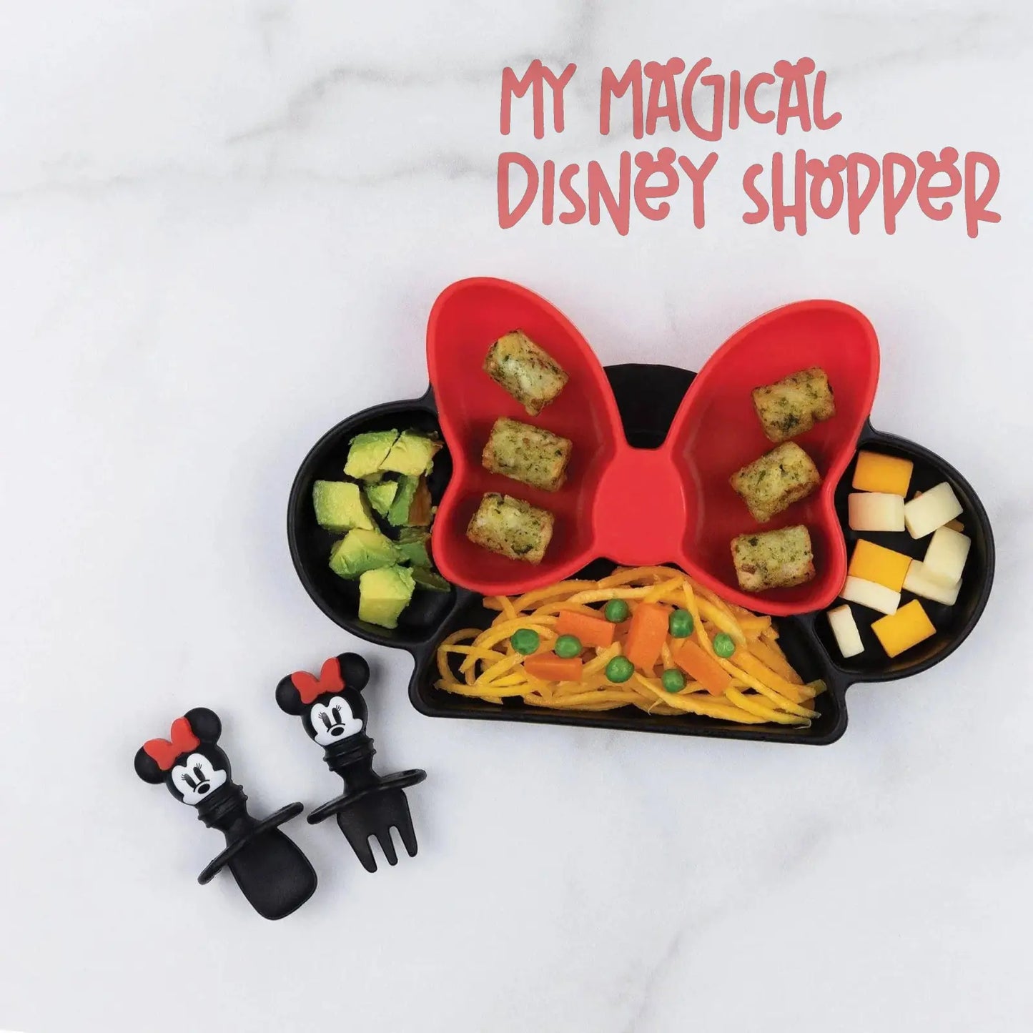 Minnie Mouse Silicone Grip Dish