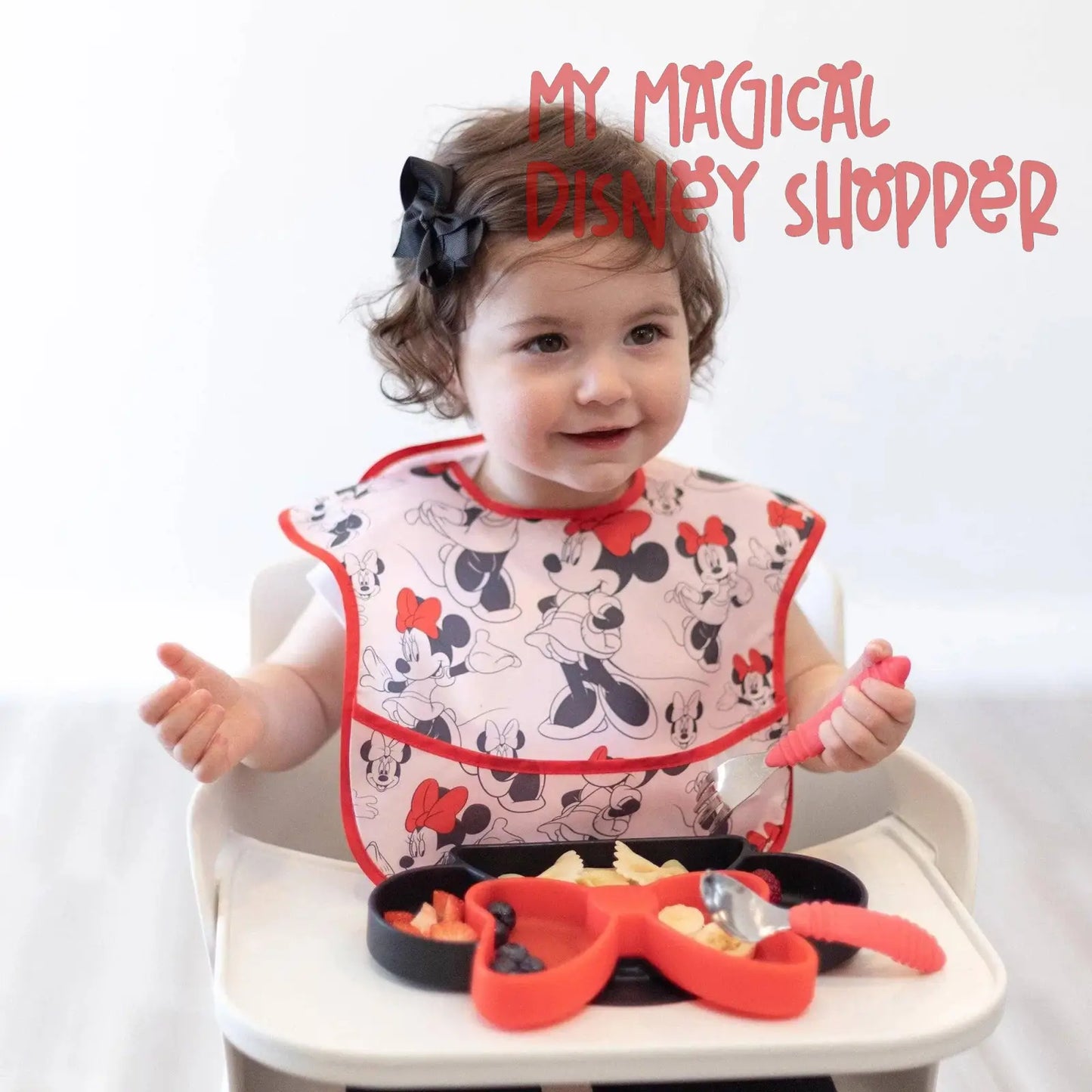 Minnie Mouse Silicone Grip Dish