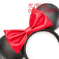 Minnie Mouse Simulated Leather Ear Headband for Adults