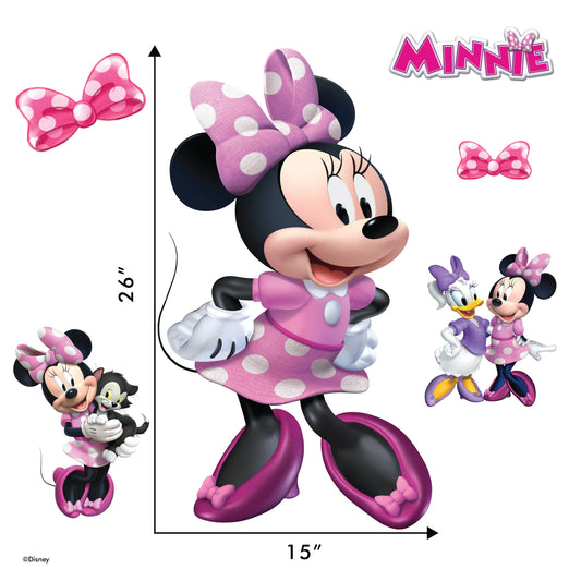 Minnie Mouse Interactive 26" Wall Decal