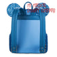 Minnie Sequin Hydrangea Blue Disney Parks Loungefly Mini Backpack