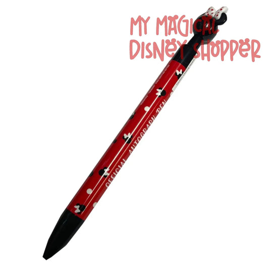Minnie Signature Polka Dot Disney Autograph Pen