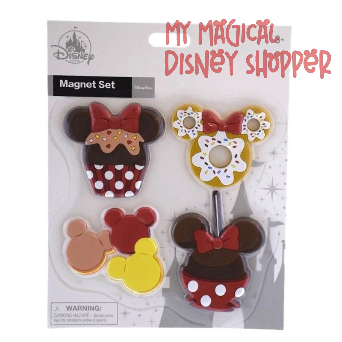 Minnie Sweet Treats Magnet Set