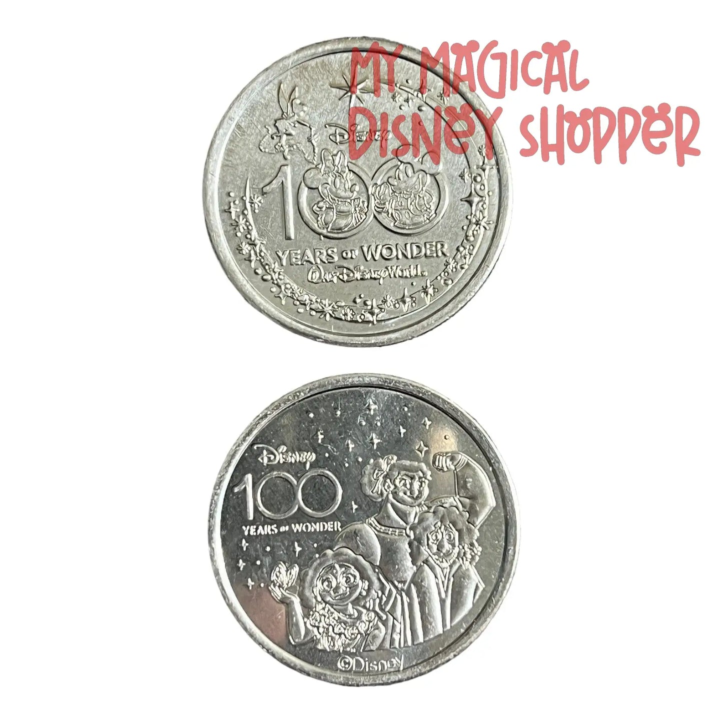 Mirabel, Louisa, and Bruno from Encanto  Disney 100 Silver Medallion