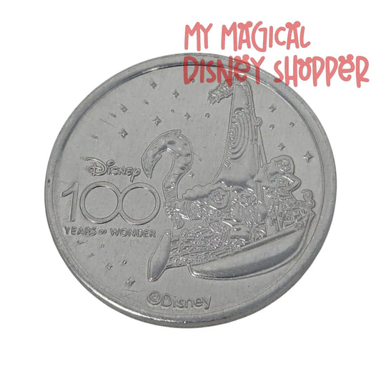 Moana Disney 100 Silver Medallion