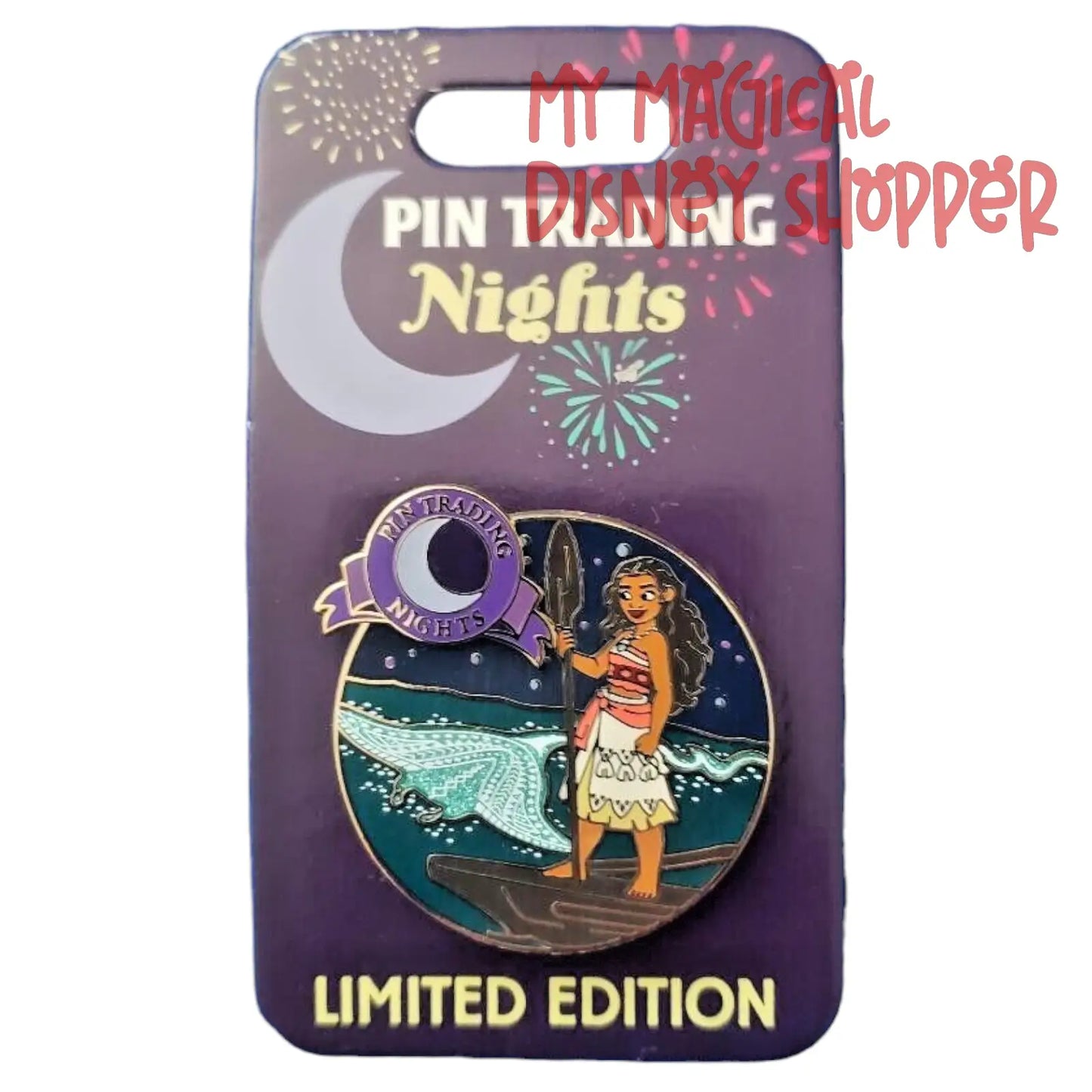 Moana Disney Pin Trading Nights - Limited Edition