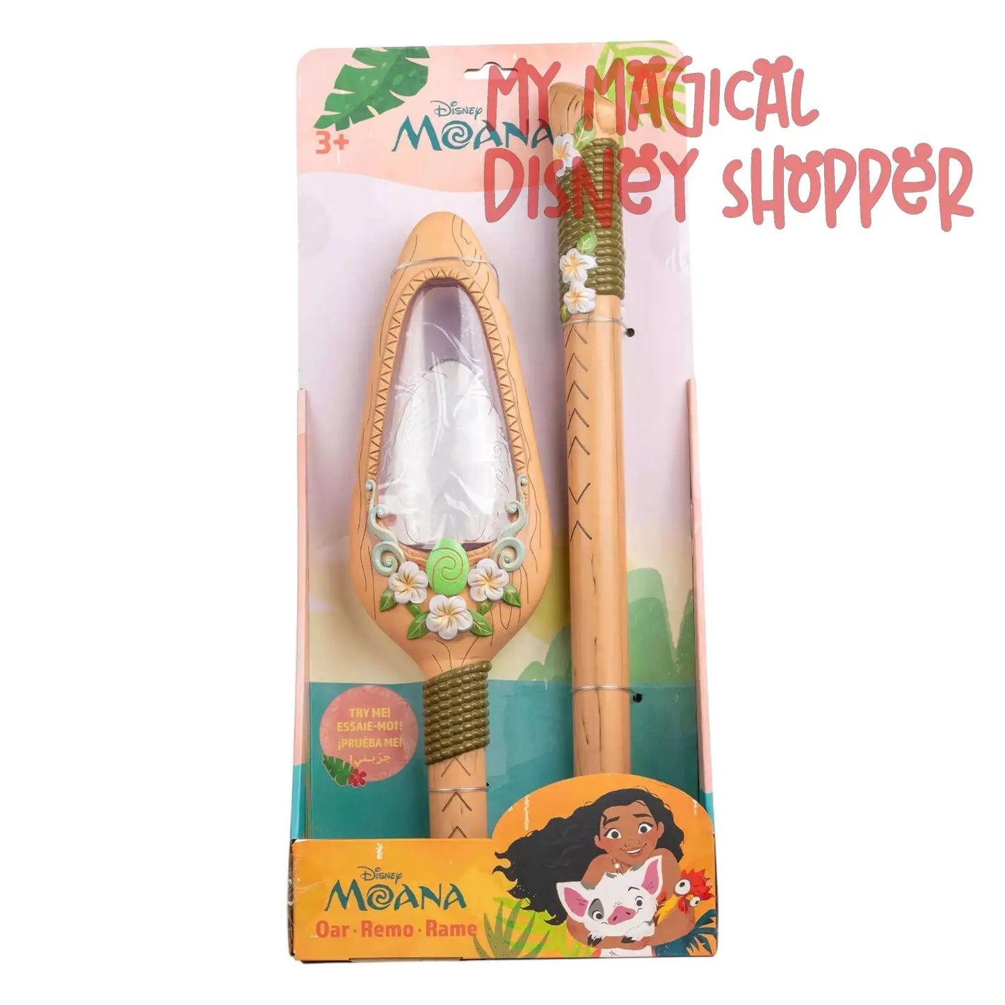 Moana Music Glow Oar Toy