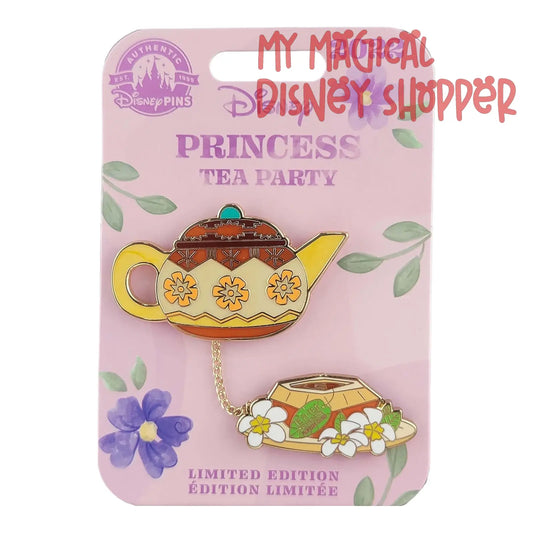 Moana Princess Tea Party Pin - Limited Edition