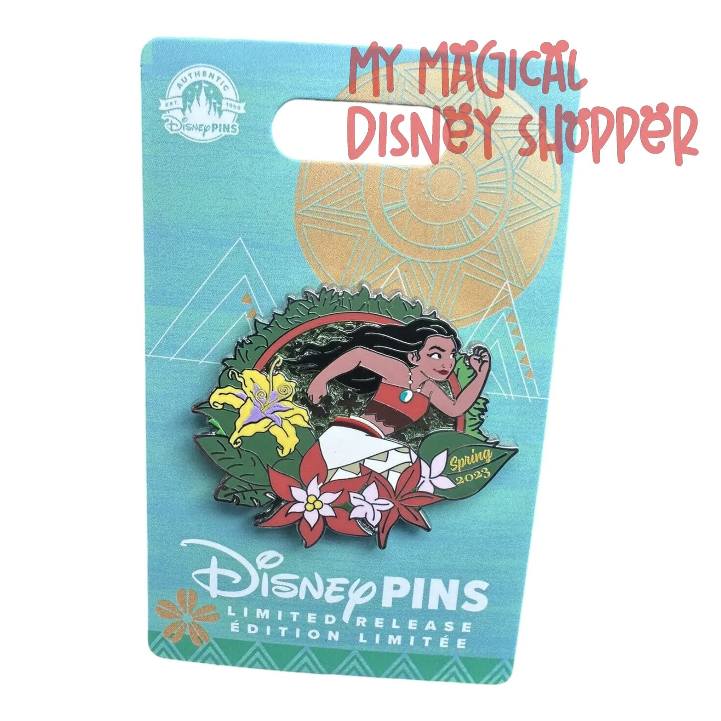 Moana Spring 2023 Pin - Limited Release