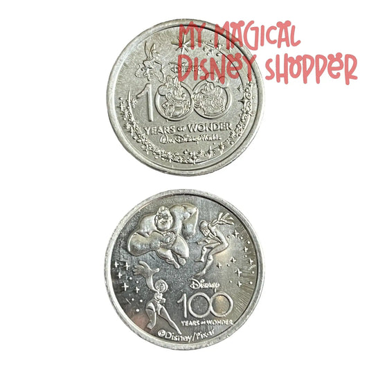 Mr. Incredible, Mrs. Incredible & Frozone from The Incredibles Disney 100 Silver Medallion