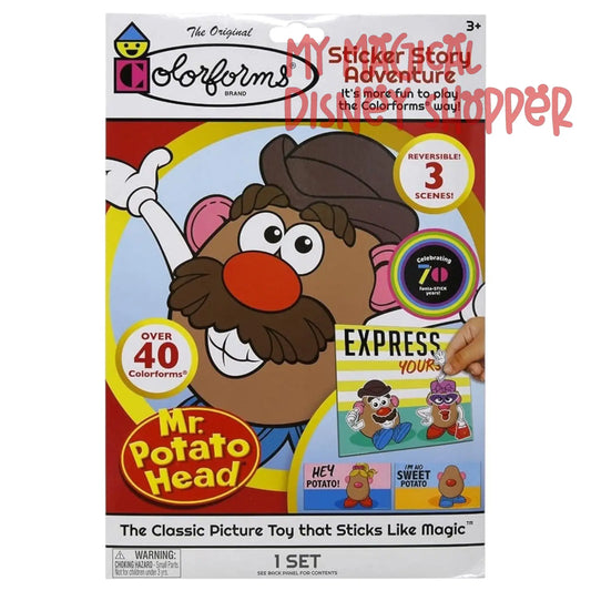 Mr Potato Head Colorform Sticker Story Adventure