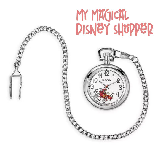 Mr. Toad’s Wild Ride Pocket Watch by Bulova – The Adventures of Ichabod and Mr. Toad – D23: The Ultimate Disney Fan Event