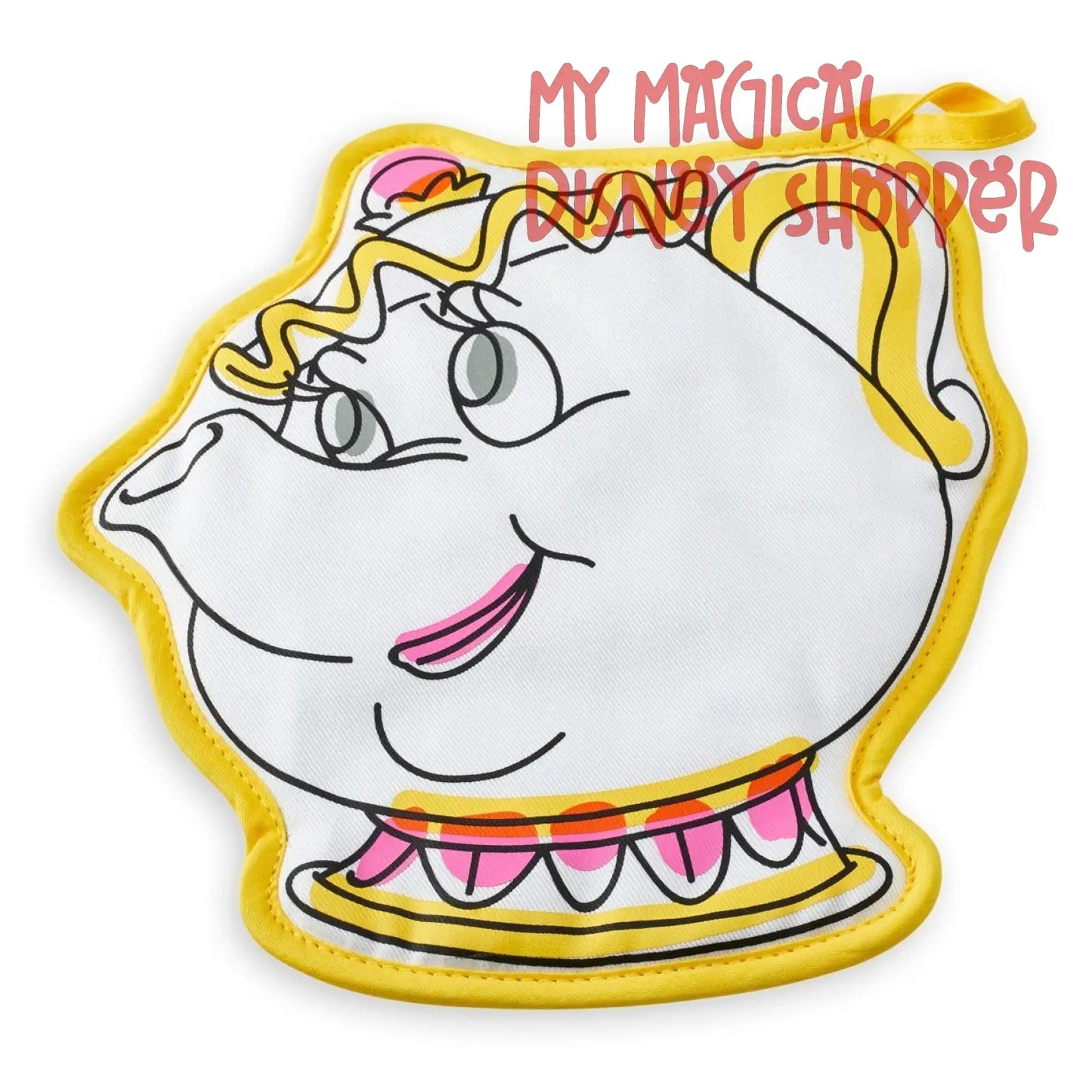 Mrs. Potts Oven Mitt Beauty and the Beast - Epcot International Food & Wine Festival 2021