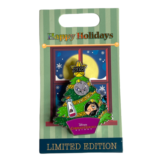 2021 Christmas Tree Happy Holidays Disney's Coronado Springs Resort - Limited Edition 1500