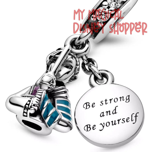 Mulan - Be Strong & Be Yourself Disney Pandora Dangle Charm