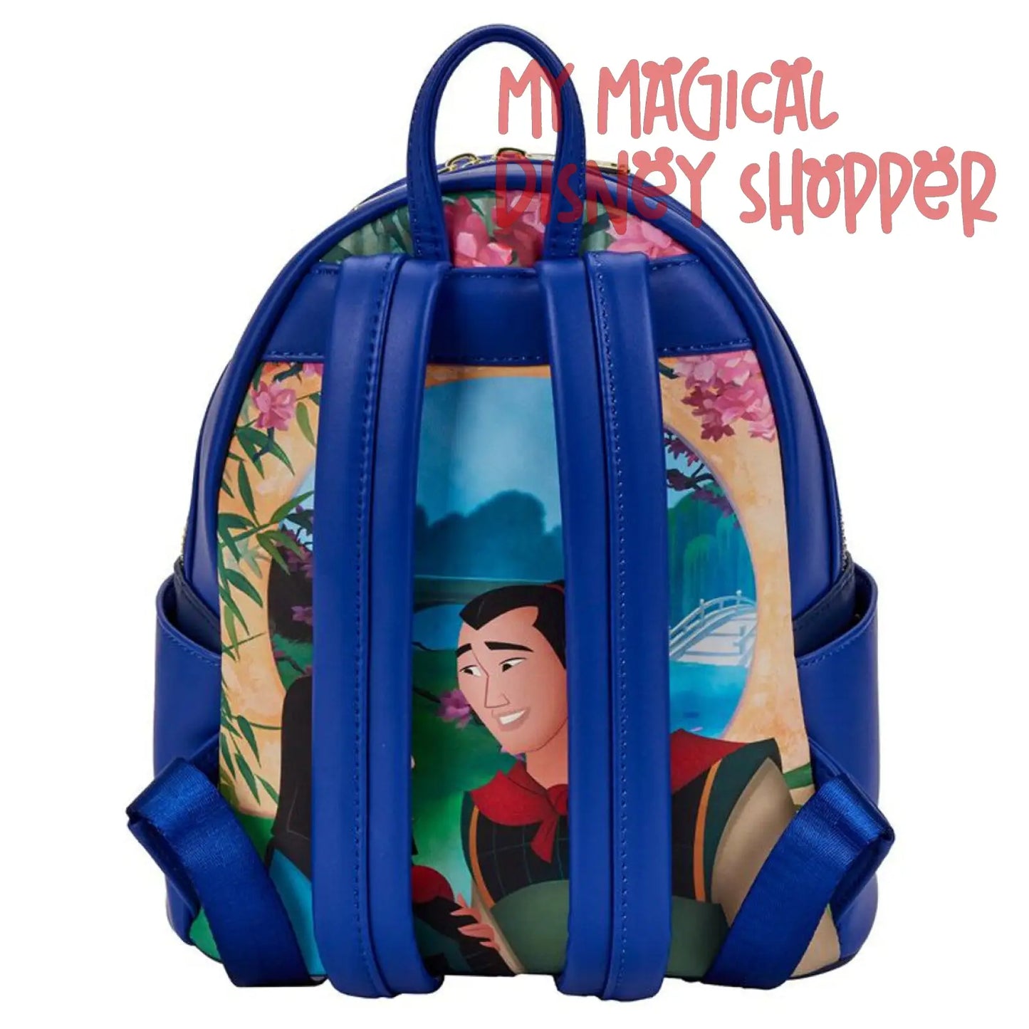 Mulan Castle Light Up Mini Backpack - Light Up