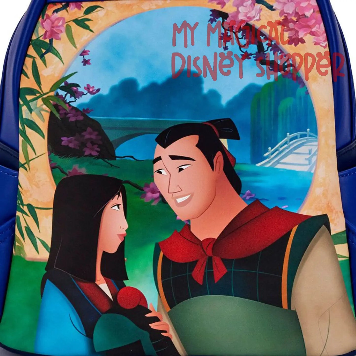 Mulan Castle Light Up Mini Backpack - Light Up