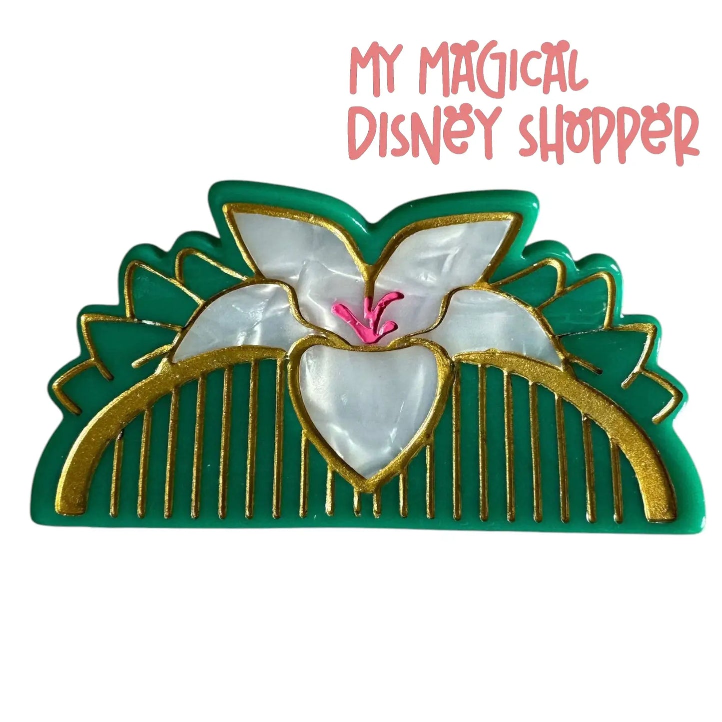 Mulan Hair Claw Clip