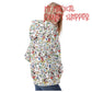 My Magical Christmas Mouse Womens All Over Print Classic Zip Up Hoodie Warm Jacket