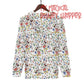 My Magical Christmas Mouse Womens All Over Print Classic Zip Up Hoodie Warm Jacket