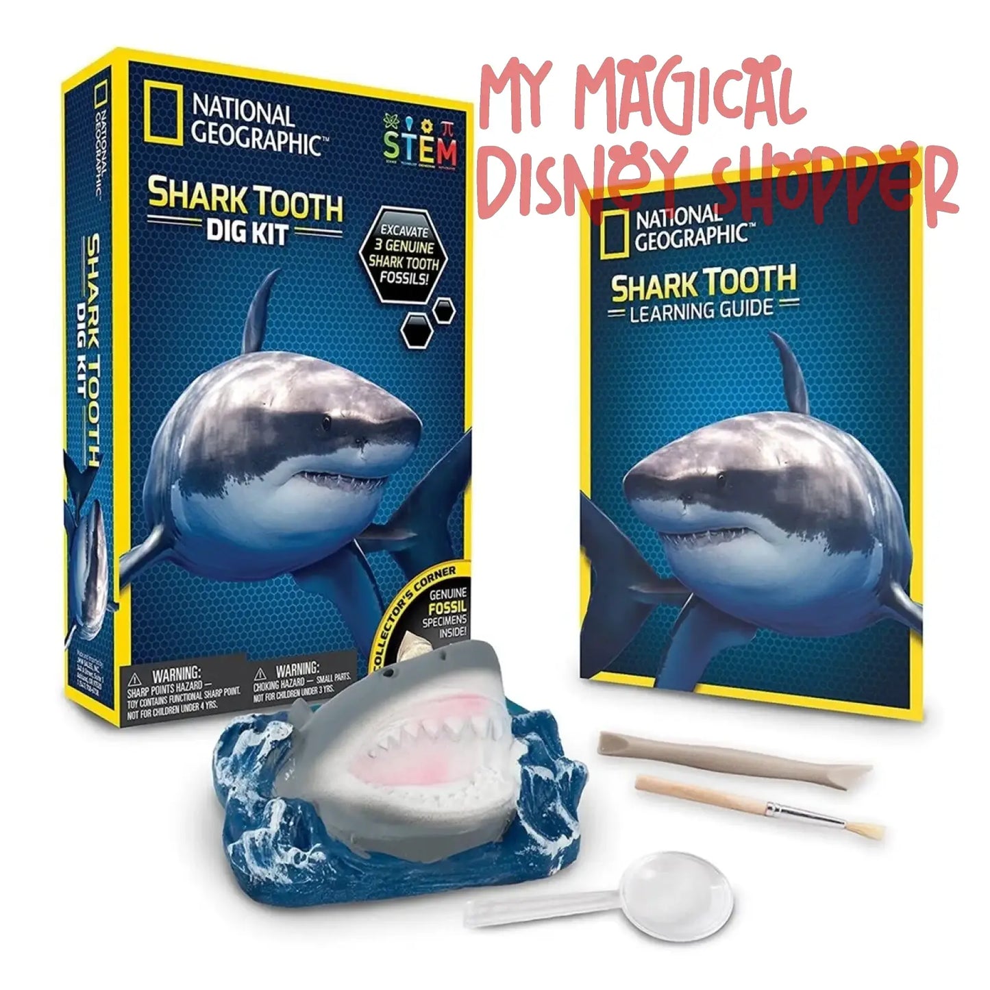 National Geographic Shark Tooth Dig Kit