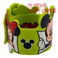 Neon Green Mickey Mouse and Friends Disney Slap Bracelet