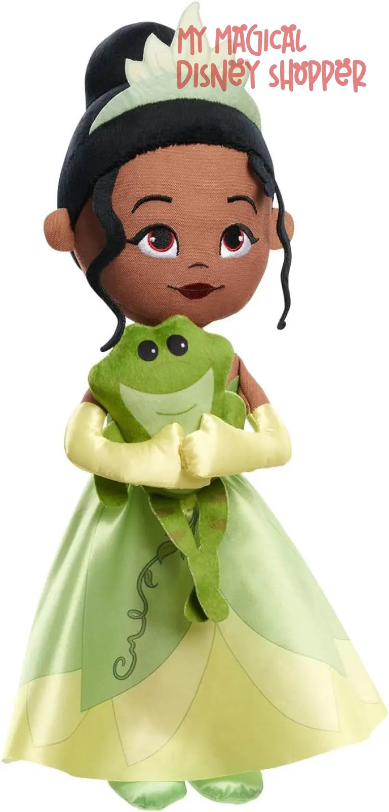 Disney Princess Lil’ Friends Plush – Tiana & Prince Naveen (14.5") 👑🐸💚