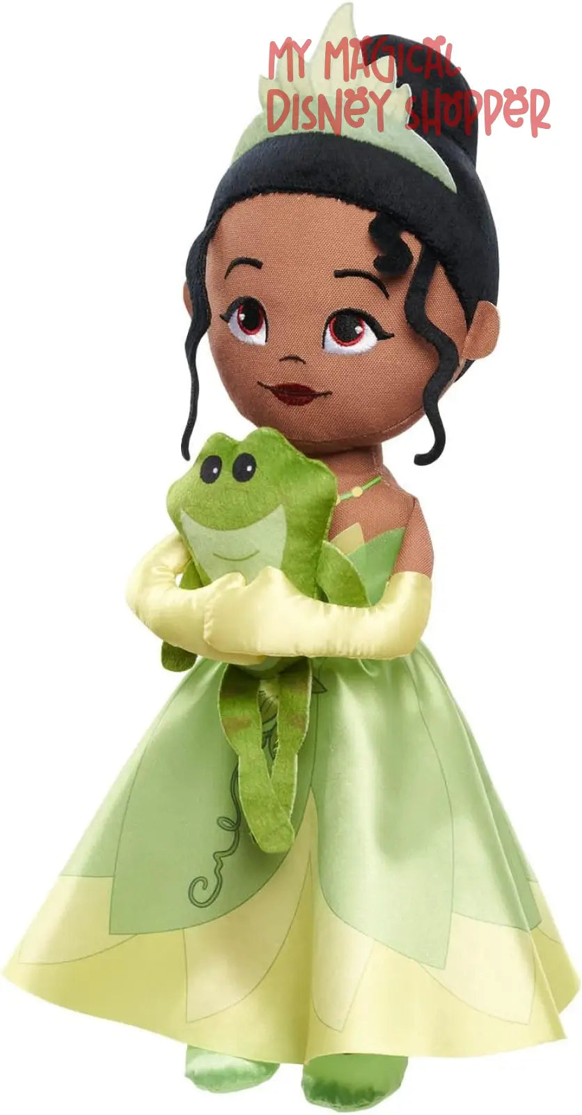 Disney Princess Lil’ Friends Plush – Tiana & Prince Naveen (14.5") 👑🐸💚