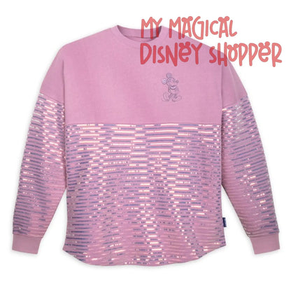 Disneyland Resort Mickey Mouse Sequined Adult Spirit Jersey - Adult Unisex Small