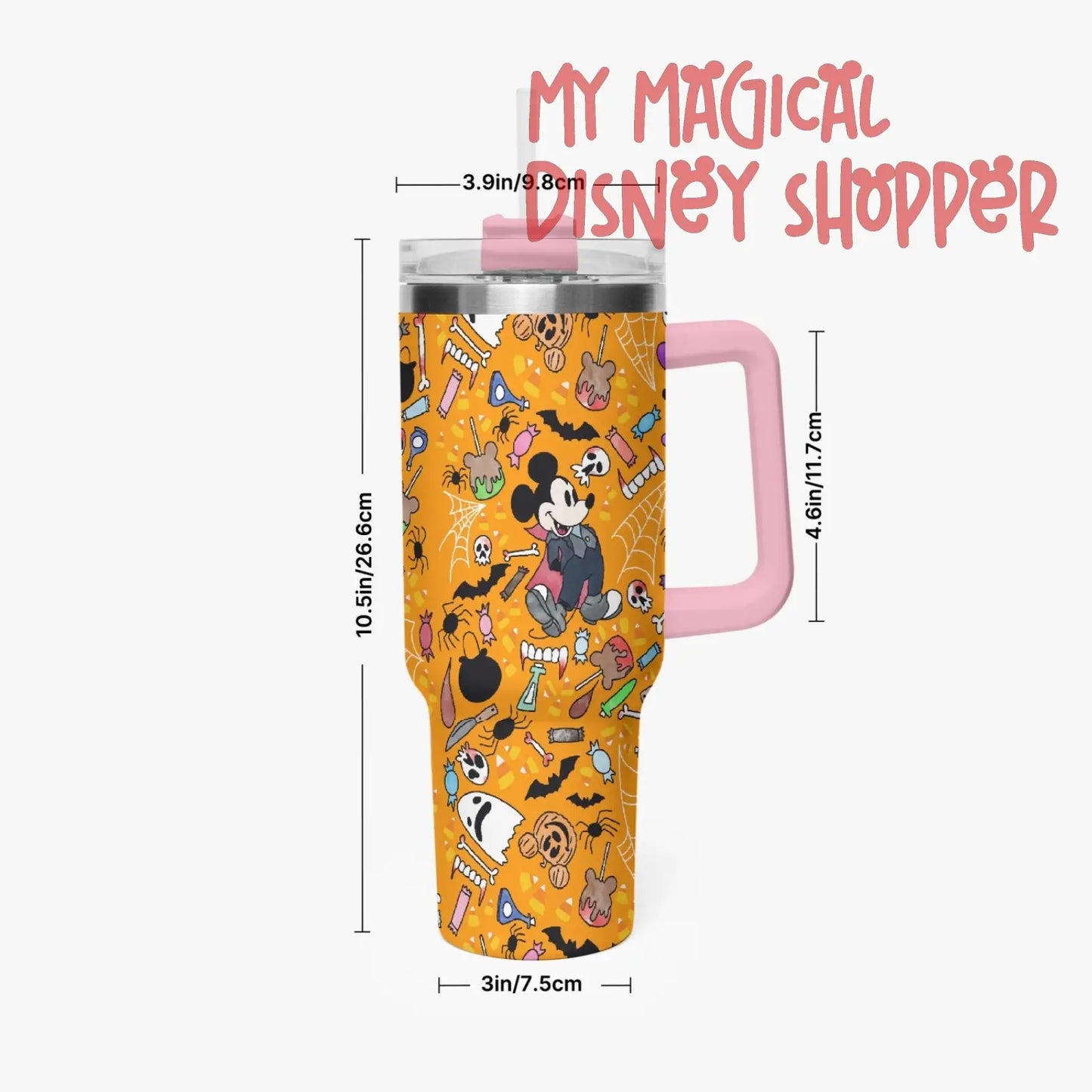 Not So Scary 40oz Car Tumbler Cup