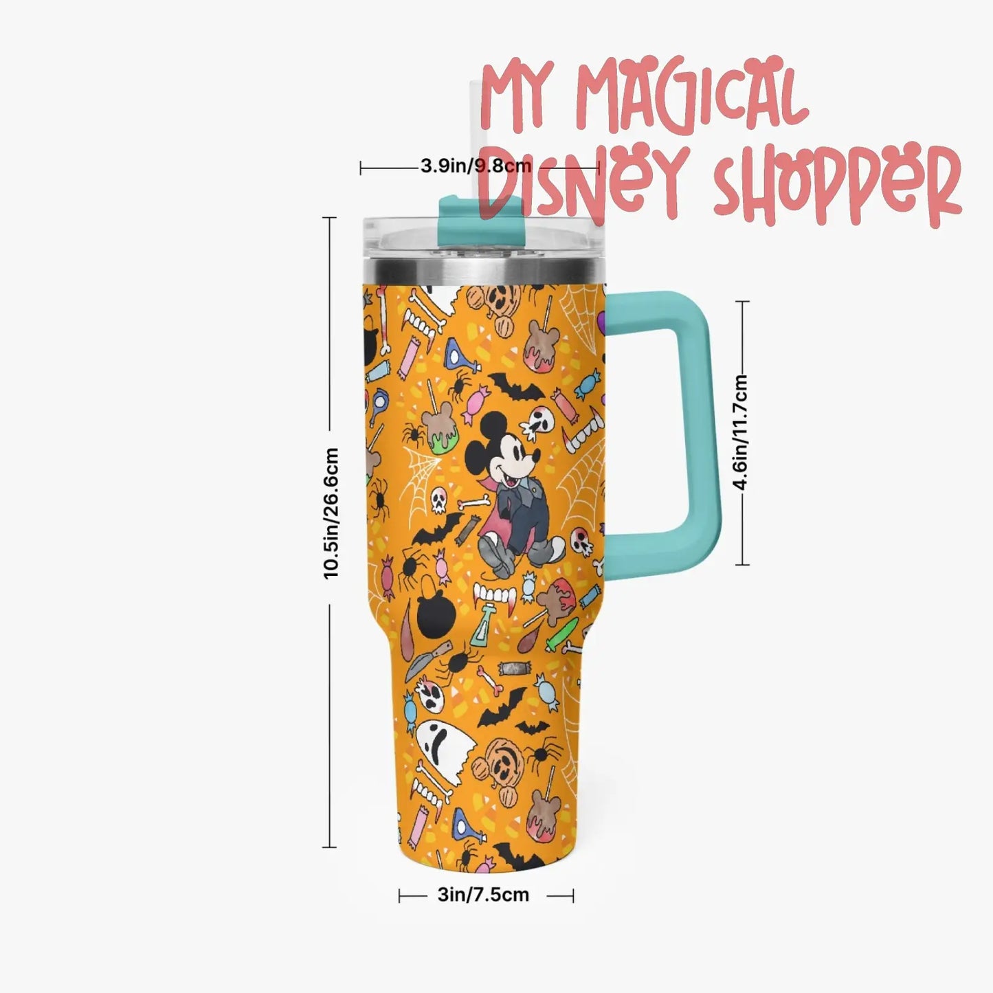 Not So Scary 40oz Car Tumbler Cup