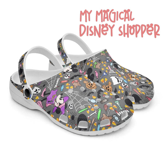 Not So Scary All Over Printed Clogs