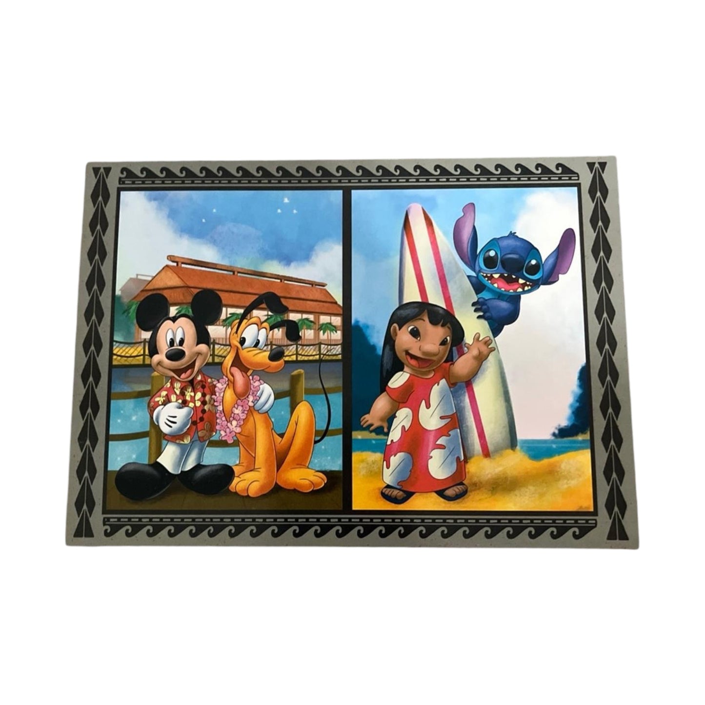 “Ohana” Signature Postcard – Disney’s Polynesian Village Resort 📬✨