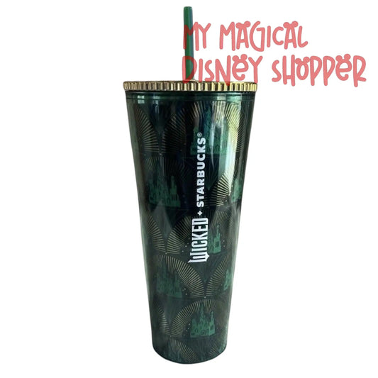 One Short Day Starbucks Elphaba Wicked Tumbler 24oz