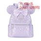 Opalescent Lavender Sequin Loungefly Mini Backpack