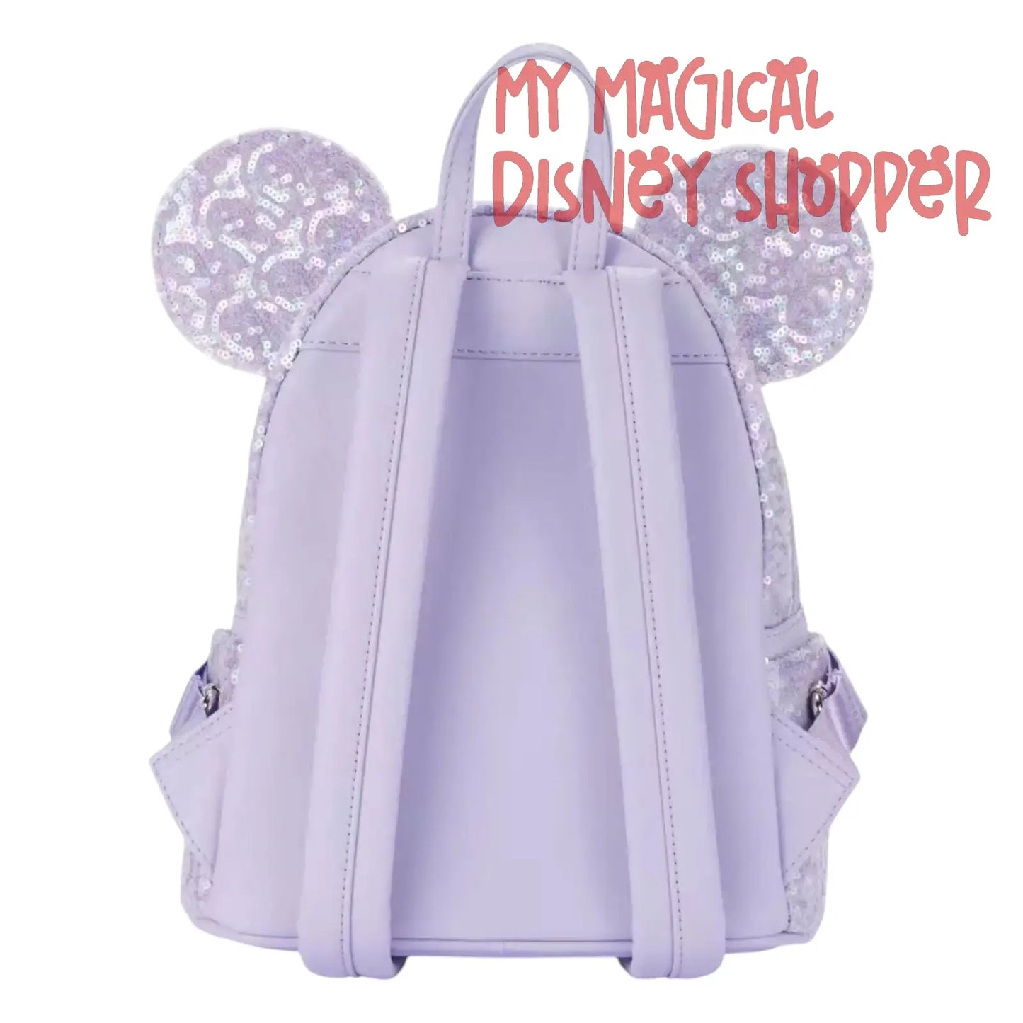 Opalescent Lavender Sequin Loungefly Mini Backpack