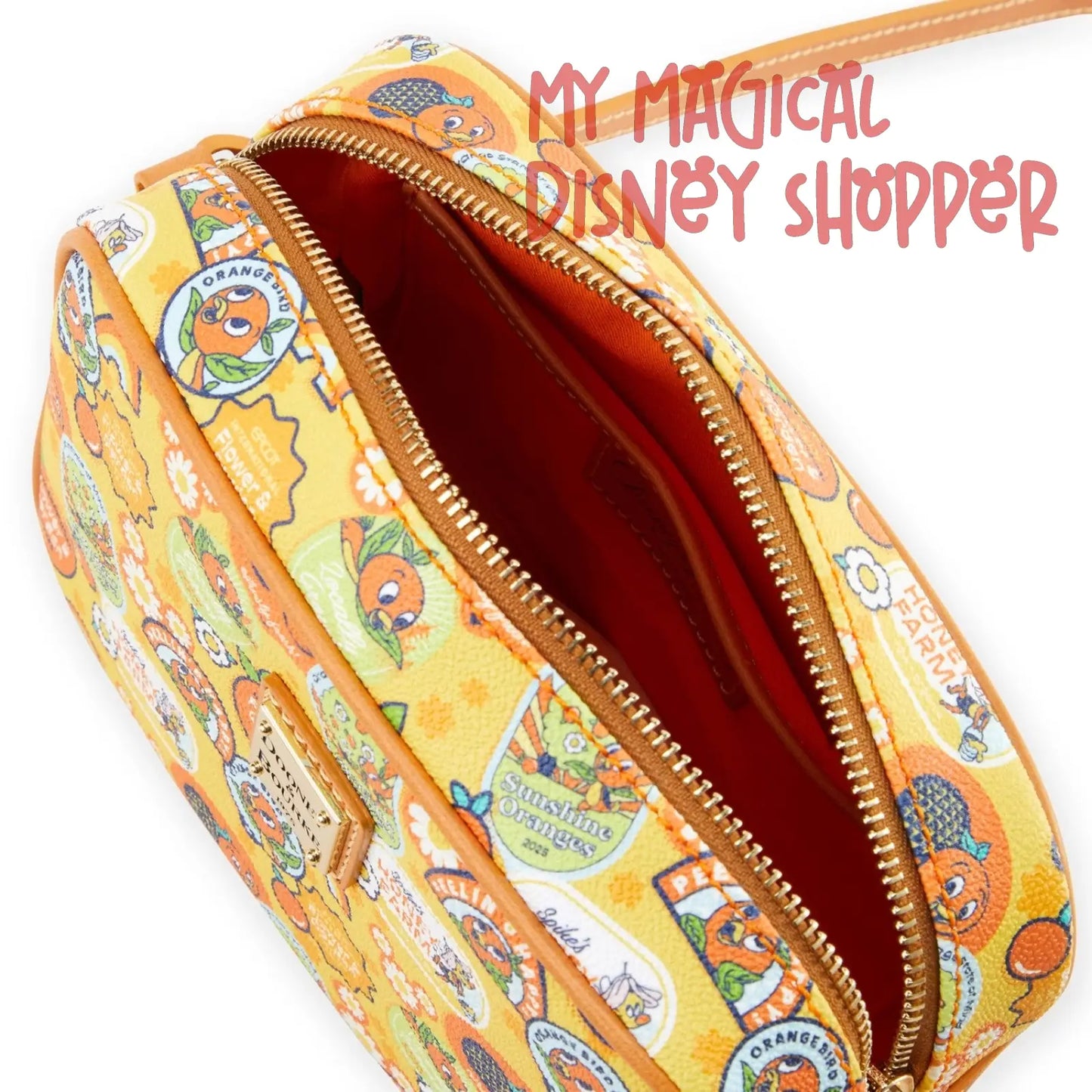 Orange Bird Camera Bag - 2025 Epcot Flower & Garden by Dooney & Bourke