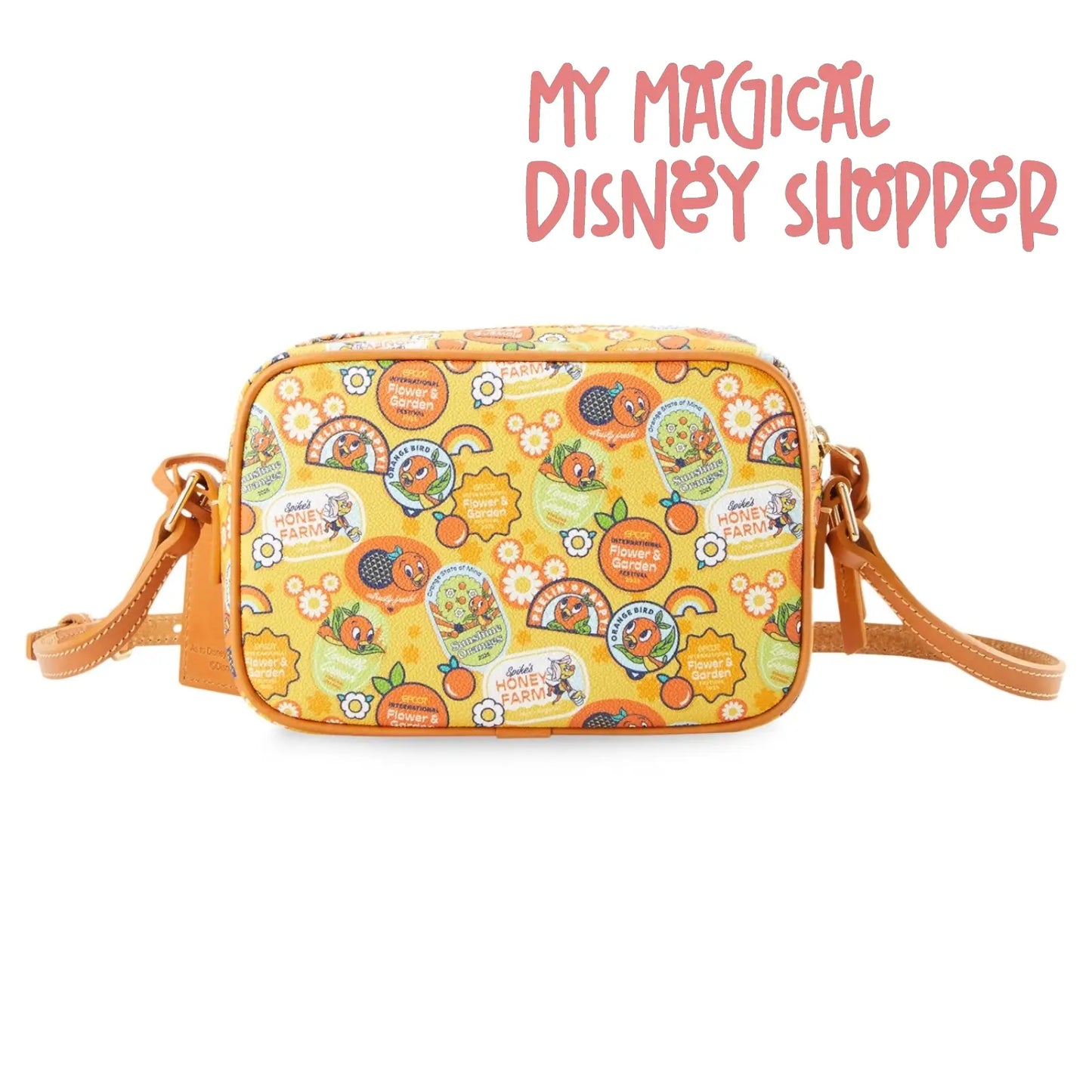 Orange Bird Camera Bag - 2025 Epcot Flower & Garden by Dooney & Bourke