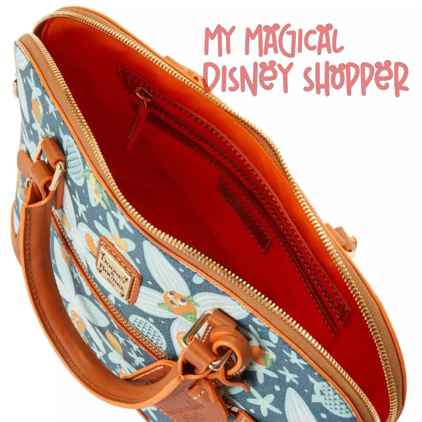 Orange Bird Disney Dooney and Bourke Tote - 2024 Epcot Flower and Garden
